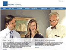 Tablet Screenshot of howlandcapital.com